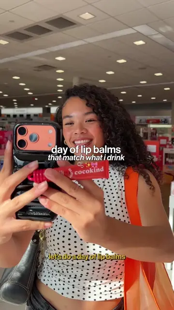 #UltaBeautyPartner Love a day when my lip balms match my favorite drinks! The @c