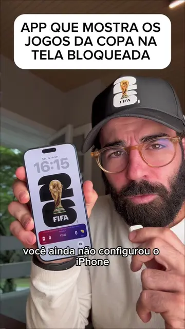 Você ainda não configurou seu iPhone para acompanhar a Copa em tempo real? A App