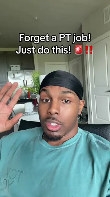 Don’t get that PT job. It’s not worth it. Just try this side hustle first. #pass