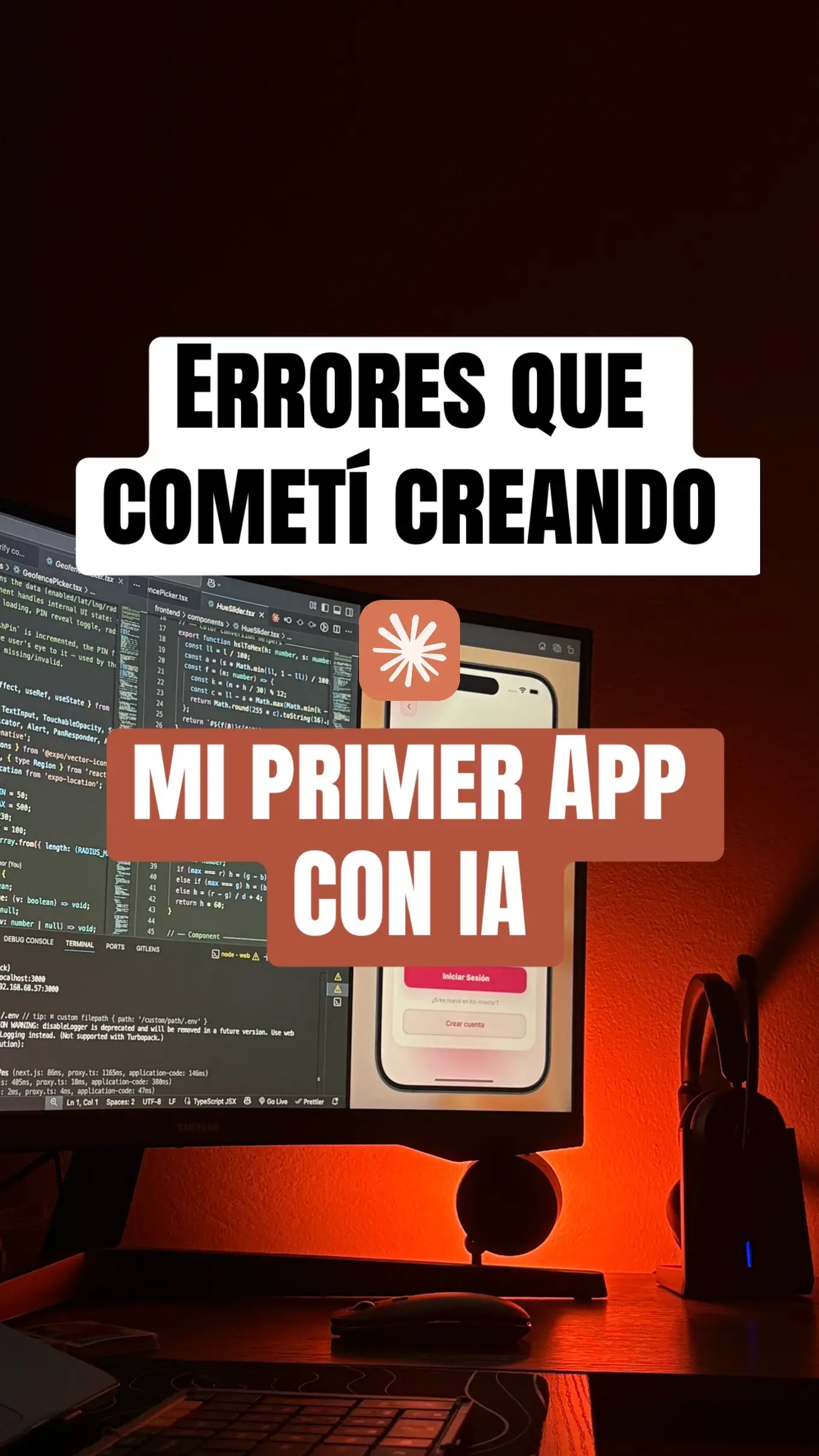 Estos errores han sido algunos de los muchos que he cometido al crear mi primer 