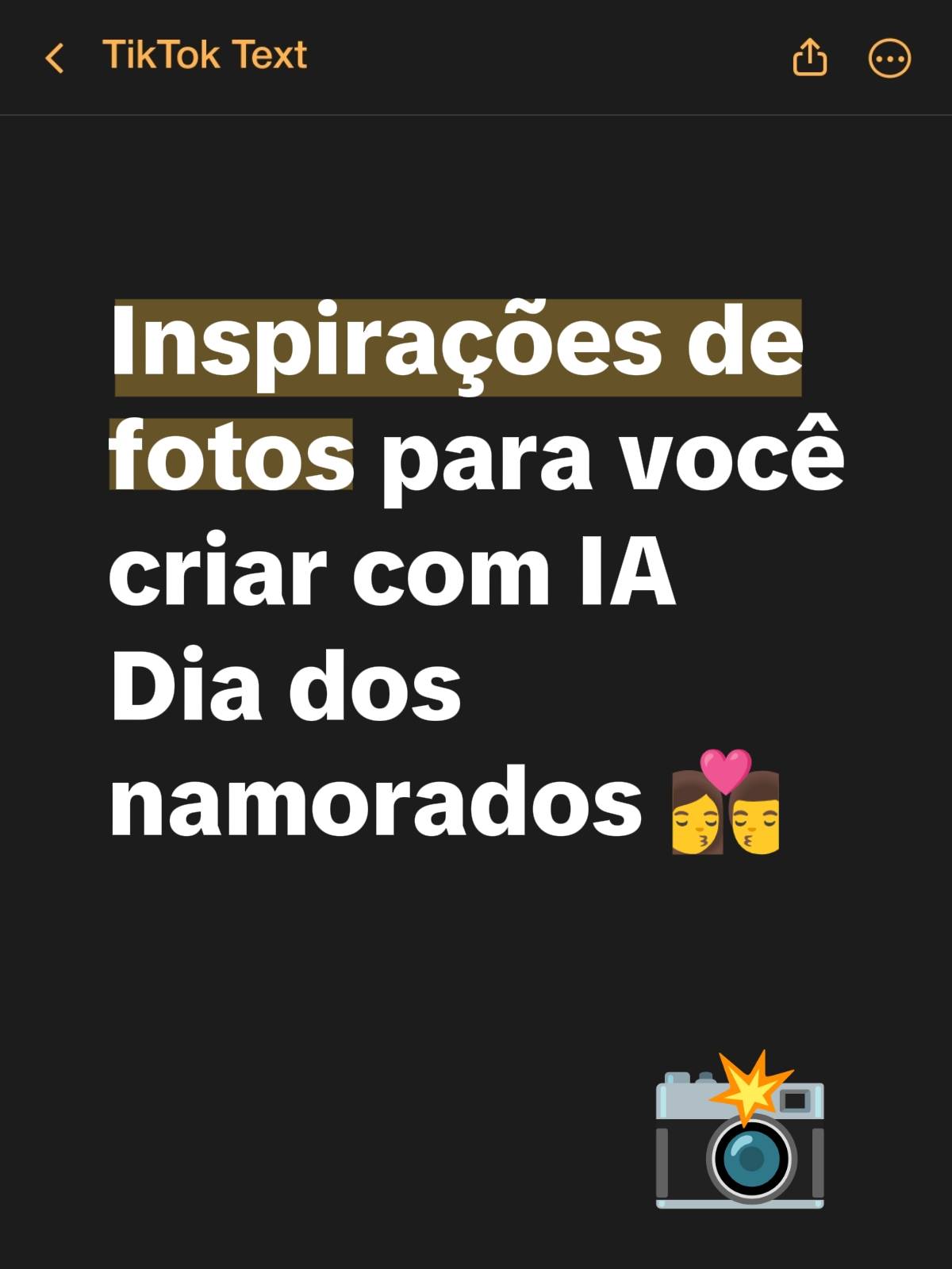 Não compartilhem os prompts ❤️ Aqui no perfil tem mais inspirações, postei nos s