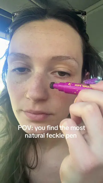 Best freckle pen #tiktokshop #freckle #frecklestamp #makeup #fyp 