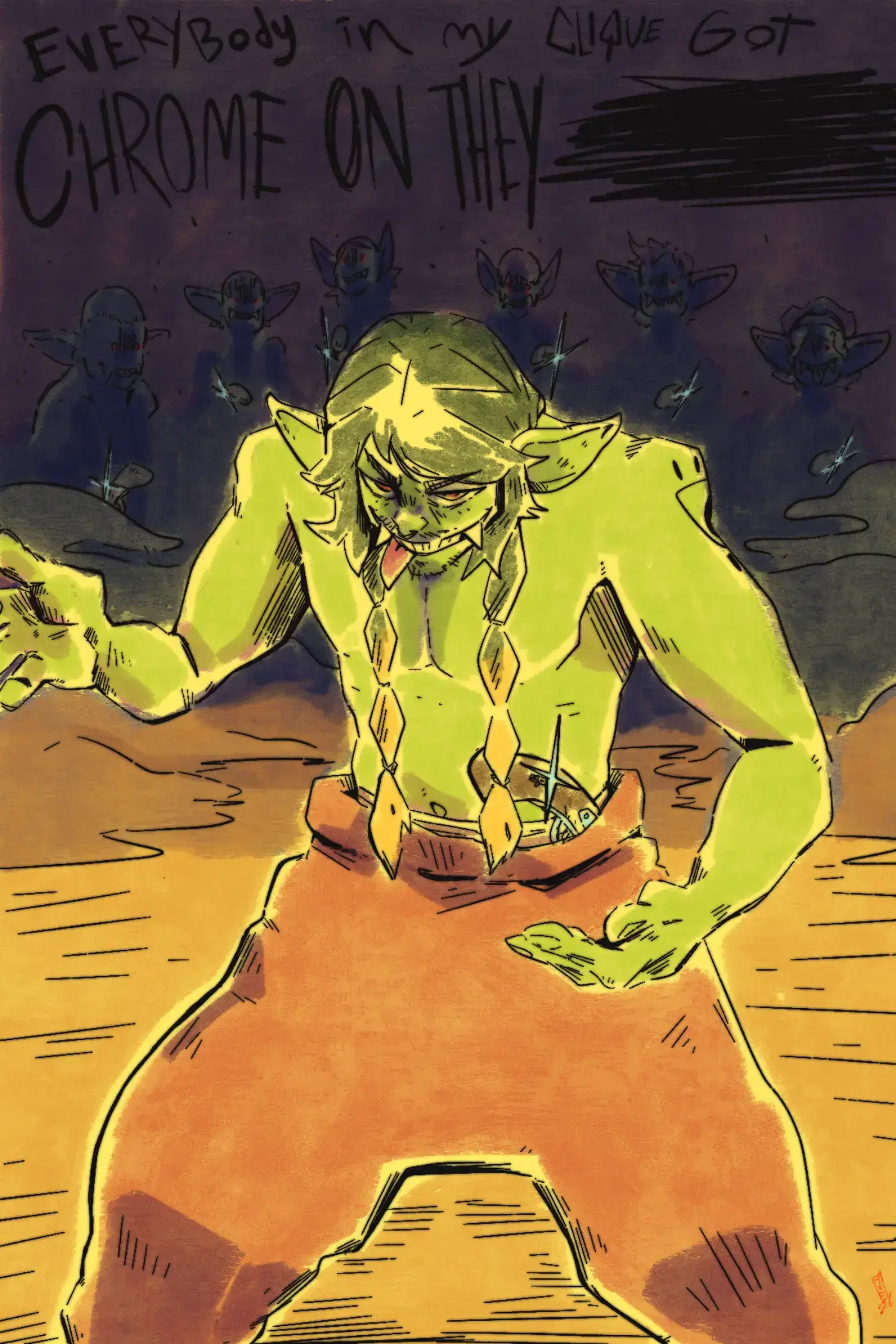 I think this the 5th or something. ITS A WEEKEND so here's all my drawings from 