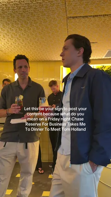 A pinch me moment for sure, can’t believe I got to meet Tom Holland. 