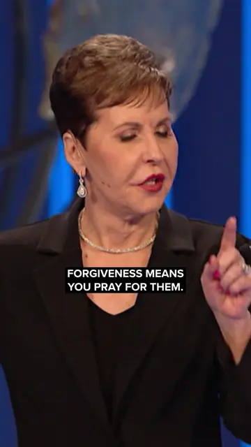 “You have the ability to forgive people.” @joycemeyer Watch the full sermon “Lea