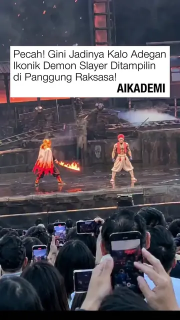 Bayangin momen-momen legendaris dari Demon Slayer: Kimetsu no Yaiba dihidupin da