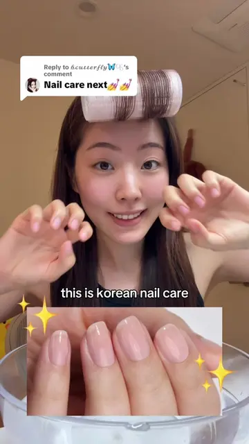 Replying to @𝓫𝓬𝓾𝓽𝓽𝓮𝓻𝓯𝓵𝔂🦋🫧 many people asked me so today nail care to