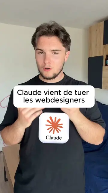 Avec Claude Code + 2 outils gratuits, tu peux générer des sites incroyables avec