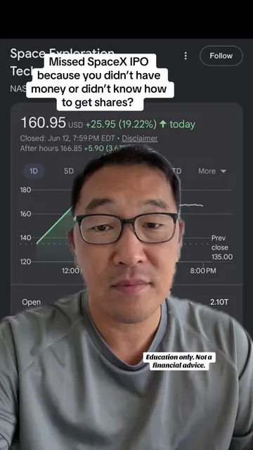 Did you miss SpaceX IPO because you didn’t know how to get shares or had enough 