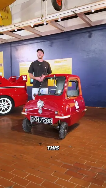 Would you drive the world’s smallest car? #LetsDriveIt  #PeelP50 #Microcar #Cars