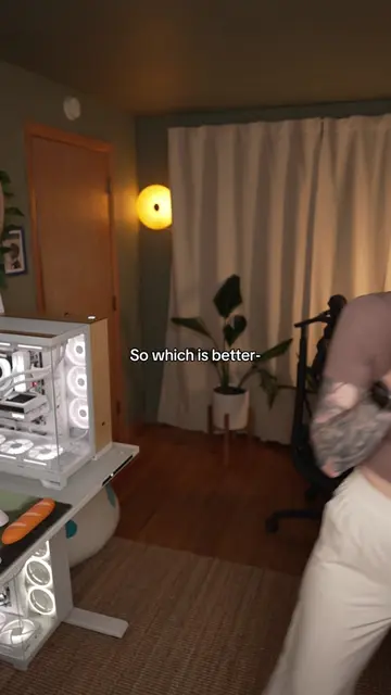 AMD vs NVIDIA #Tech #techgirl #gpu #pcbuild #pcgaming @AMD @NVIDIA GeForce 