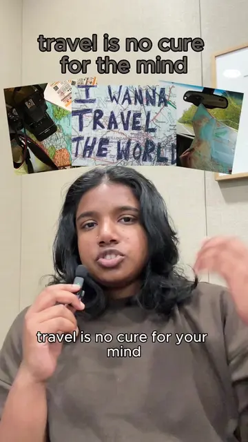 Travel is often just the urge to escape something you'd rather not face. Boredom