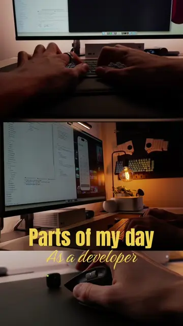 Parts of my day as a developer. I document my life as a developer #computerscien