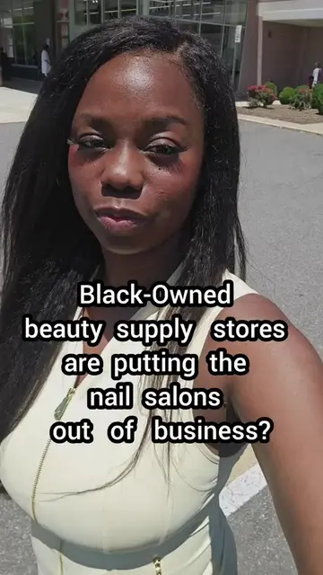 Black owned nail supply shop in Maryland. @Envy Us Beauty Sup  . The boycott see