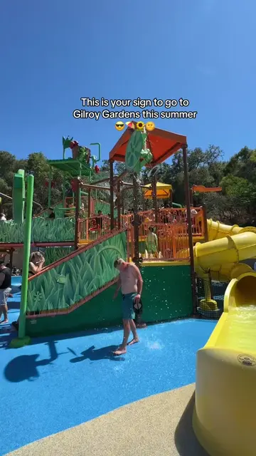 My 3 kids love it here. They have 3 water areas and such cute rides! #gilroygard