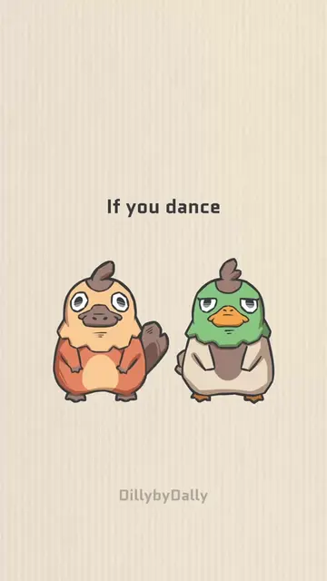 Are we dancing yet? 👀  Ty @DroolingCapy for the inspo~ Check out their stuffs! 