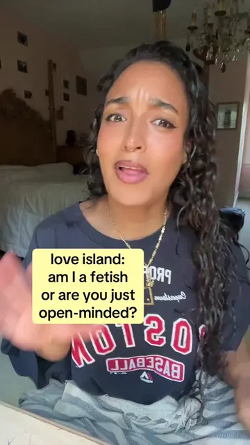 love island: am I a fetish or are you just open-minded? 🏝️ #loveislandusa #trin