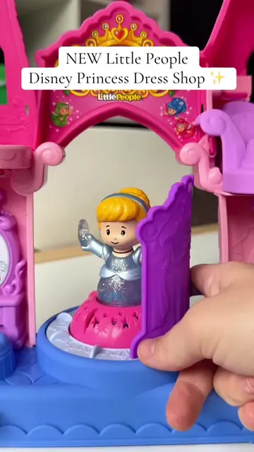 ✨ NEW Little People Disney Princess Shimmer & Glow Dress Shop ✨    It just becam