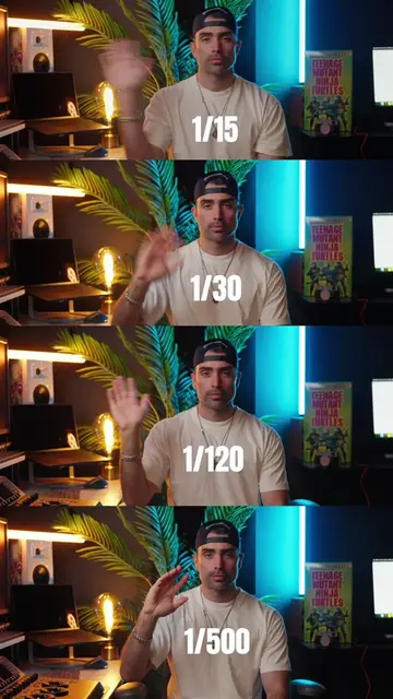 Your shutter speed is deciding how your video feels before you even start talkin