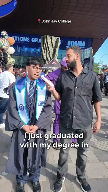 Only 19 years old… and already a college graduate. 🎓⚖️His goal is to become a p