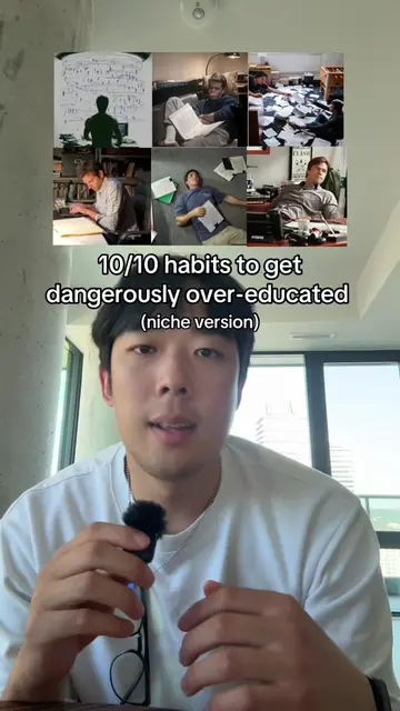 10/10 habits to get dangerously overeducated and leave an impression #business #