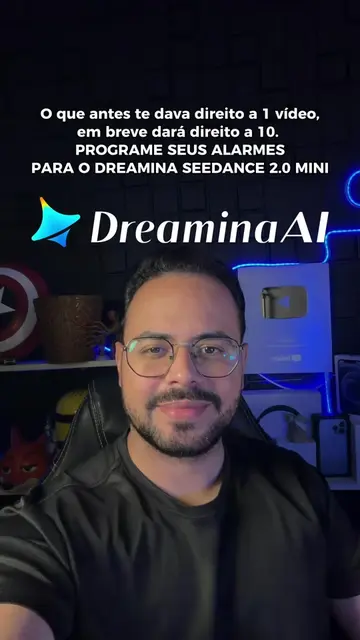 Grandes novidades para quem cria vídeos com IA. O Dreamina Seedance 2.0 Mini est