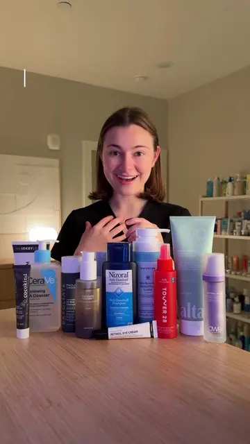 👇🏻Products listed below Sebaceous filaments (retinoids, SA, oil based cleanser