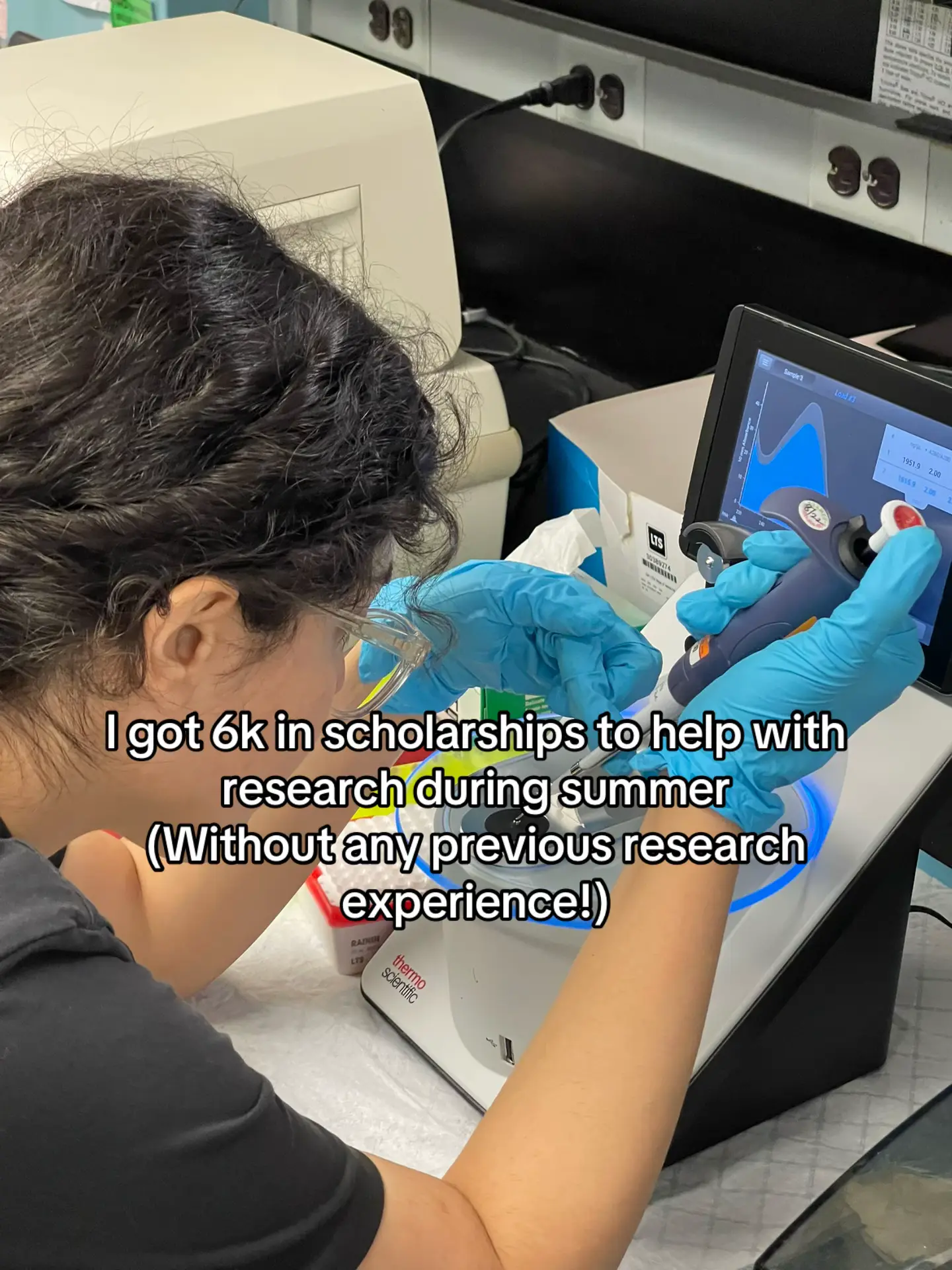 Who would have even imagined 🥲 #research #reasearchassistant #job #stem #lab 