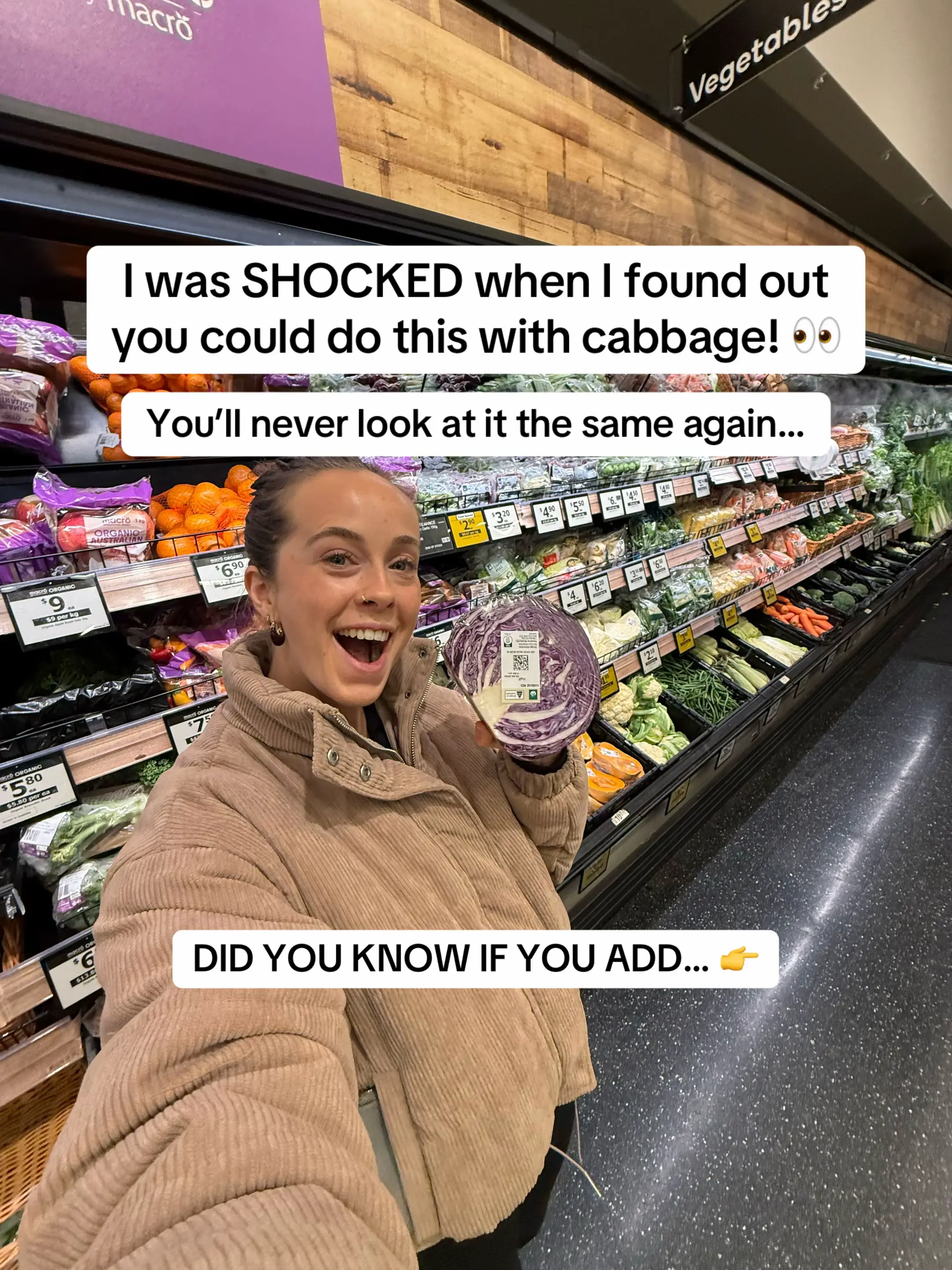 Ingredients: ½ purple cabbage head 2 tbsp Mingle Seasoning Balsamic Dressing 1 t