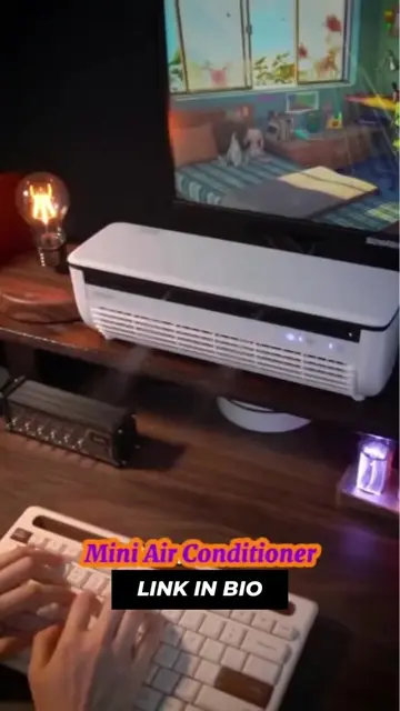 Mini Portable Air Conditioner... Fresh and Cool Air with Electricity Saving... B