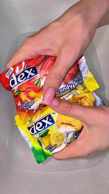 We are looking for the filling🍋🍑🤤🫧 #asmr #soap #мыло 