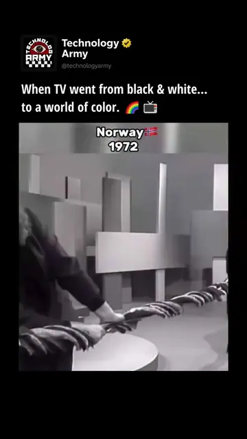 When TV went from black & white…to a world of color.