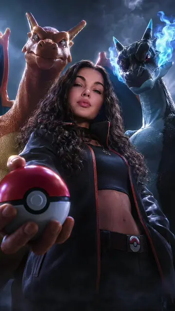 NEW POKÉMON PROMPT 🔥  1. Open ChatGPT 2. Upload Pic Of You + Pokémon With Promp