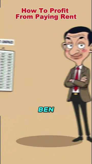 How Ben Lives Rebt-Free  #finance #animation #uktiktok 
