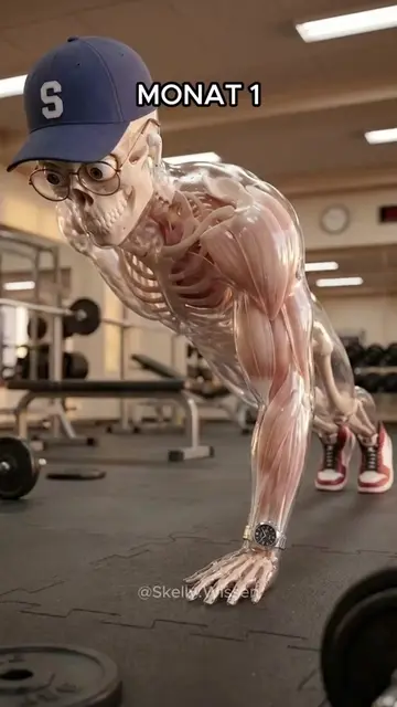 Was wenn du jeden Tag Liegestütze machst? #gym #fitness #training #krafttraining