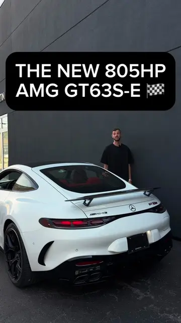 The new 805HP / 1,047TQ rocket from AMG: The GT63S-E. A few videos ago I showed 