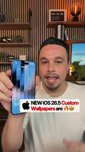 iPhone Tip to Customize Wallpapers in iOS 26.5 🙏 #iphonetips #iphonetricks #iph