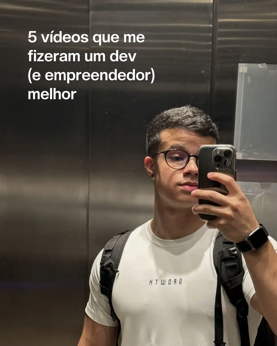 5 vídeos que me fizeram um dev (e empreendedor) melhor 👨‍💻 #dev #programação #