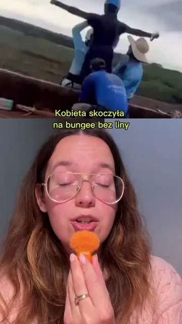 Kobieta skoczyła na bungee bez liny. W brazylijskiej miejscowości Limeira doszło