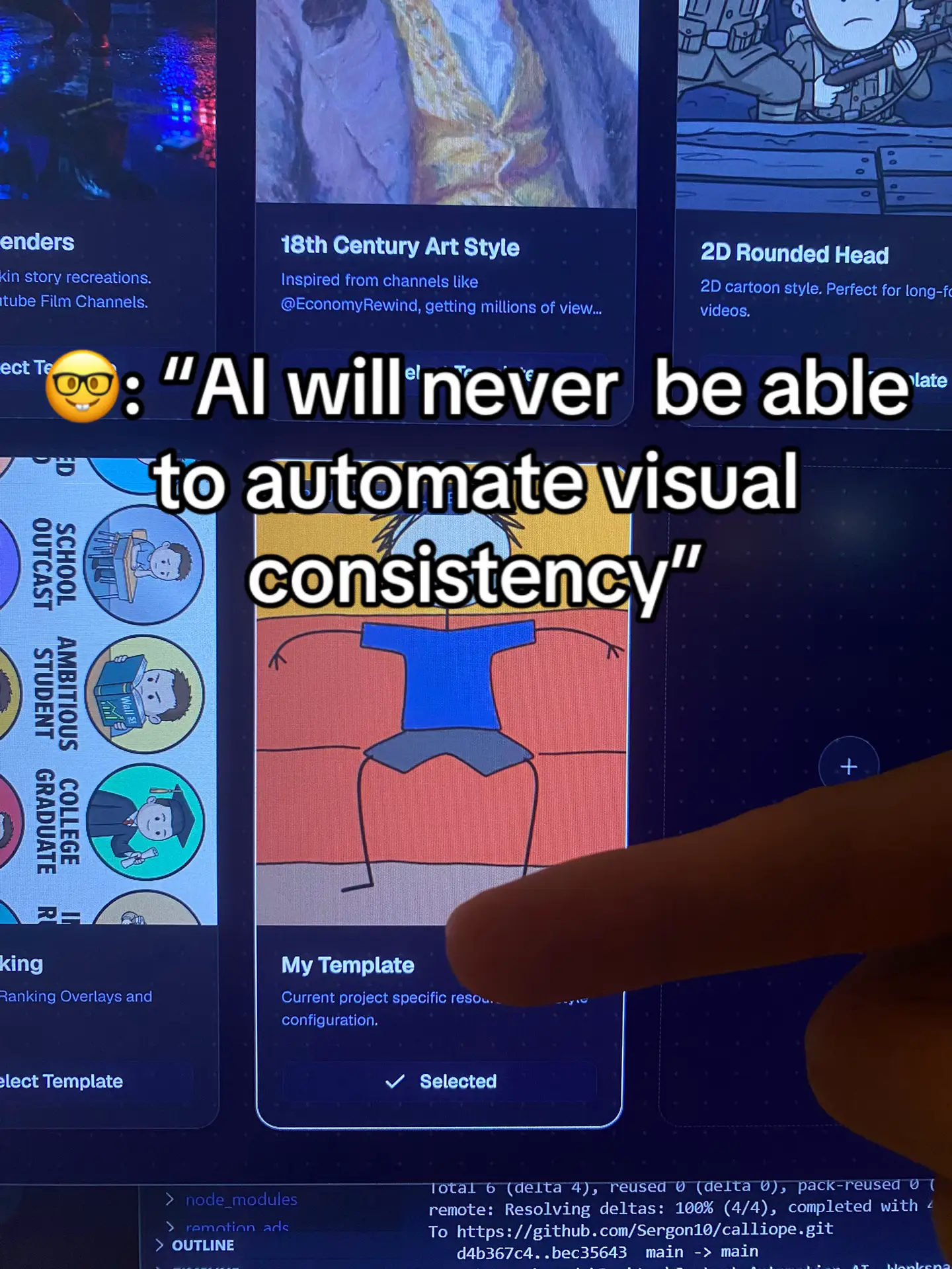 1- add up to 7 screenshots of this video inside CalliopeLabs (or paste URL) 2- p