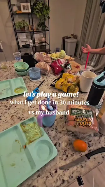 should I make more cleaning videos with my husband? 🤔  husband and wife kitchen