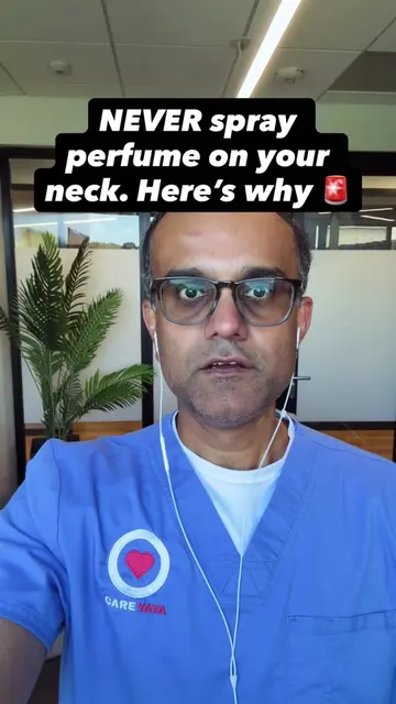 Never spray perfume on your neck. Here's what's actually happening when you do. 