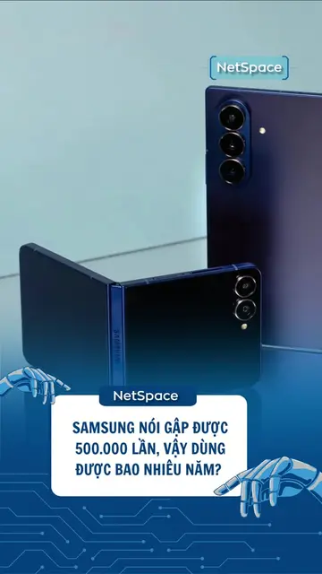 Samsung gập của các bạn còn ổn không #technology #netspace #samsung