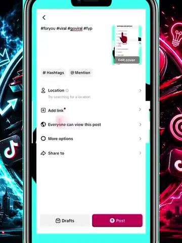 how to go viral on for you page  like and follow for more tips  #vira #tiktoktip