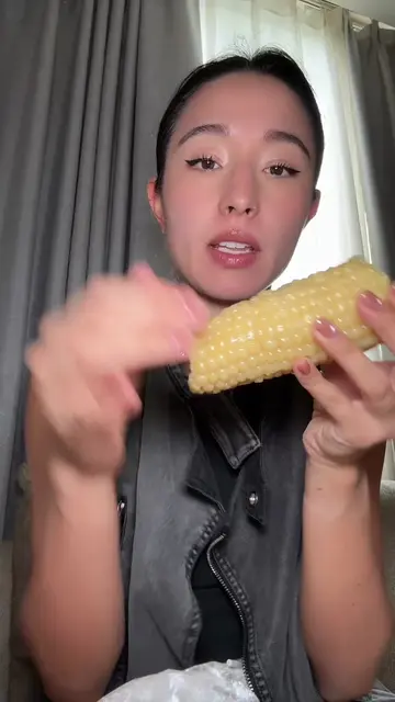 Corn in China has such a unique texture 🌽 it’s really chewy, almost mochi-like,