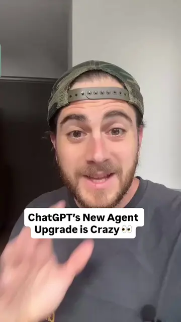 ChatGPT’s new agents upgrade just completely changed everything  #chatgpt #chatg