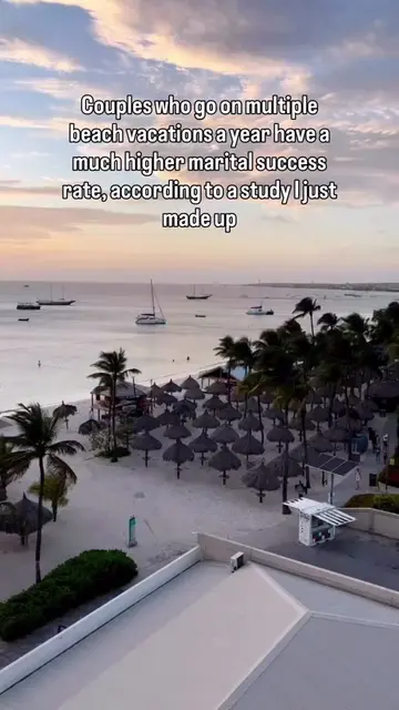 Couples that vacation together, stay together according to a study I made up 🤣�
