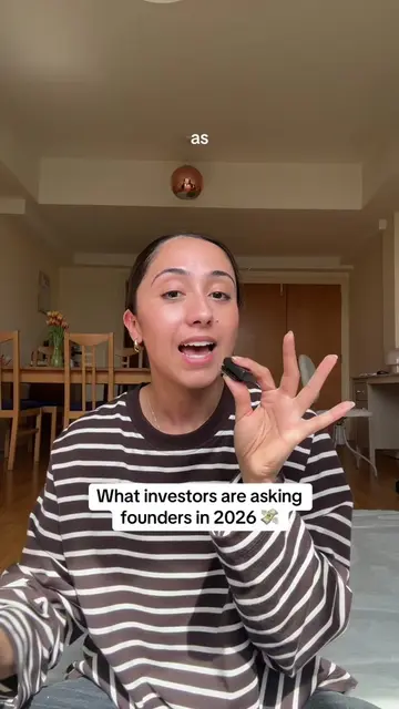 Two questions founders need to answer when talking to investors in 2026!! 💸💰 #