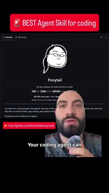 With 𝗽𝗼𝗻𝘆𝘁𝗮𝗶𝗹, your Coding Agent becomes the developer every company has