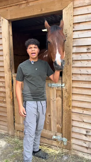 Who’s excited to see mouse’s progress ? #horses #equine #horseboy#farmlife #boys